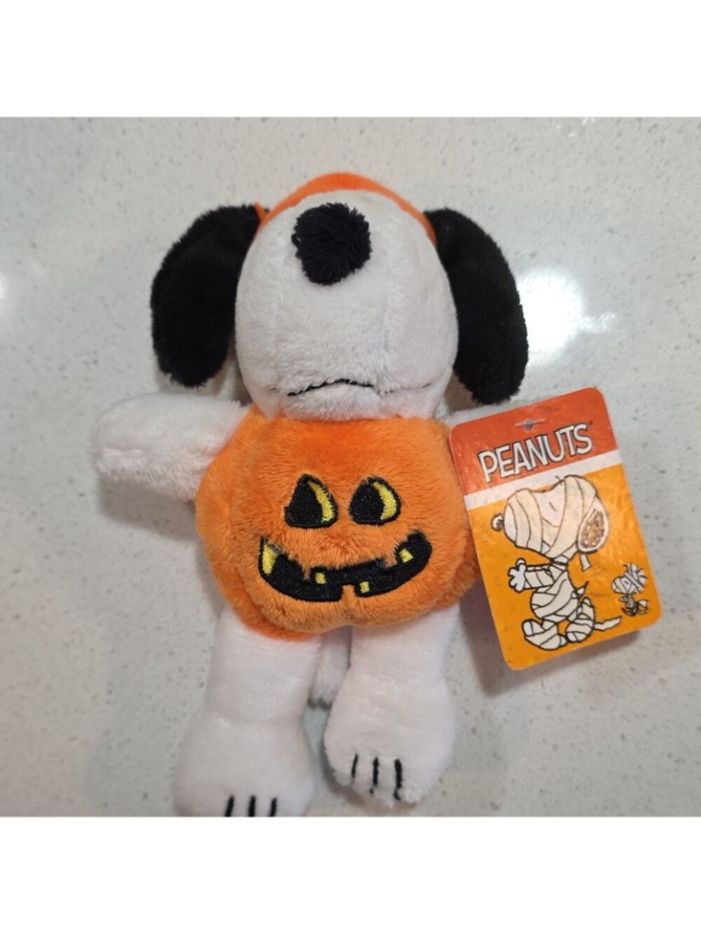 Dan Dee Peanuts Snoopy Halloween Pumpkin Plush Stuffed Animal w/ Tags - Picture 2 of 5